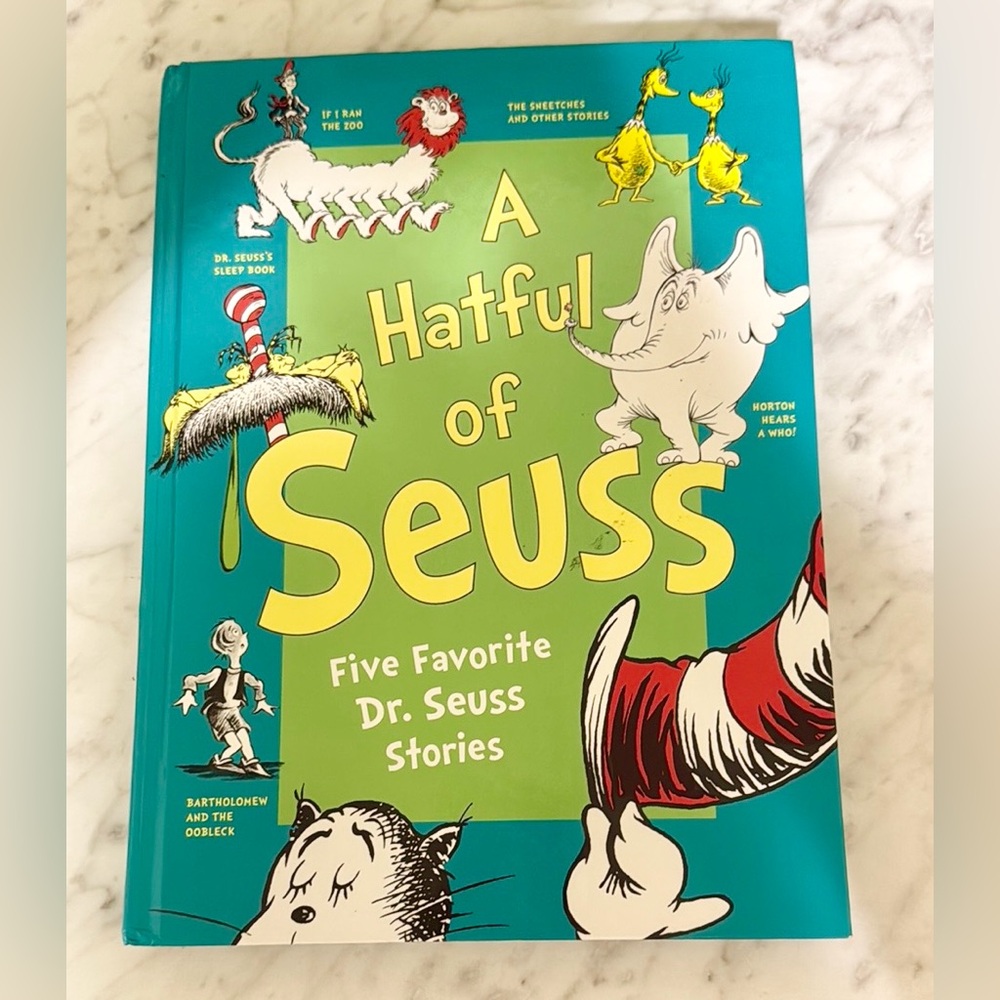 Dr. Seuss A Hatful of Seuss - Blue and Yellow